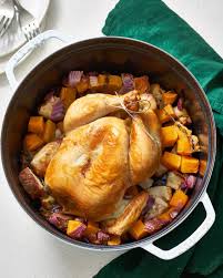 How To Cook A Whole Chicken Dinner In The Dutch Oven Recipe Chicken Dinner Stuffed Whole Chicken Whole Roasted Chicken