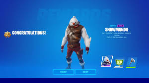 Is unlockconsolefps=false what i think it is?? Free Fortnite Christmas Skin How To Unlock Get Snowmando Operation Snowdown Skin Fortnite Insider