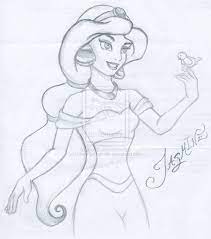 Princess Jasmine By Princesscarmilla On Deviantart Disney Princess Drawings Princess Drawings Easy Disney Drawings