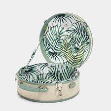 The Editor Hatbox Large In Seagreen Hat Box Luggage Interior Front Hat Boxes Large Hatbox Sea Green