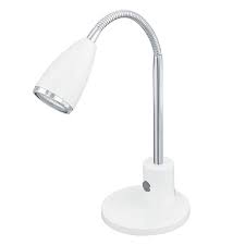 Eglo Schwenkbare Led Tischleuchte Aus Verchromtem Stahl In Der Farbe Weiss Fox Chrom 92872 Jetzt Bestellen Unte Led Tischleuchte Schreibtischlampe Lampentisch
