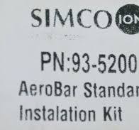 24355 SIMCO AEROBAR, 72CM, 91-5225SU-28R W/ INSTALLATION KIT ...
