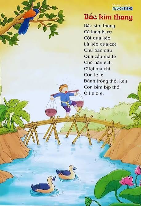 15+ Bài Đồng Dao Cho Bé Tập Nói – Gieo Mầm Ngôn Ngữ Ngay Từ Thuở Lên Ba - Học viện Nâng Tầm Việt Nam