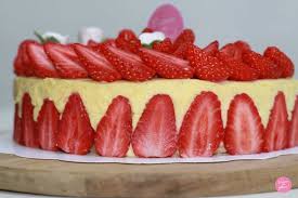 Fraisier Creme Mousseline Vanille Recette Cap Patisserie Recette Recette Fraisier Patisserie Gateau Sans Cuisson