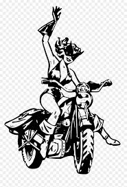 No need to register, buy now! Black Cat On Motorbike Black And White Women Motorcycle Hd Png Download Vhv