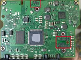When a wd hard drive fails, in most cases of mechanical failures, the rom chip on the pcb has to be swapped. Solved How To Clean The Corroded Contact Pads On The Hard Drive Pcb Tom S Hardware Forum