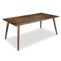 With french provenance, this reclaimed teak extension dining table features original parquetry timber salvaged from old structures. 6 Seat Kitchen Dining Tables You Ll Love In 2021 Wayfair