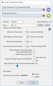 Only a keyboard shortcut away in supported titles, ansel. Nvcameraconfiguration Tool Not Showi Nvidia Geforce Forums