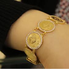 Sik Ve Hos Tasarim 22 Ayar Resat Ceyrek Bileklik Gold Altin Bileklik Resat Osmanli 22k Bayan Hos Sik Tasarim Style Bileklik Altin Taki