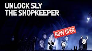 Hollow Knight- How to Unlock Sly the Shopkeeper for a Small Key and Lumafly  Lantern - YouTube