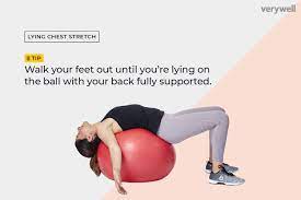 Exercise Ball Stretches for Balance and Stability