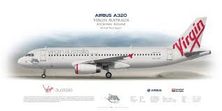 Airbus A320 Virgin Australia Regional Airlines Australian Airlines Aircraft Airline Logo
