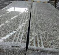 G664 Polished Granite Stairs, Bainbrook Brown Cheap Chinese Granite Steps  with Anti Slip, Red Granite Staircase, Pink Stair Riser