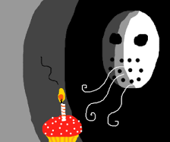Jason's "Happy Friday the 13th" party.