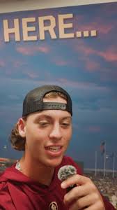 🎤 Jace Estes and Hudson Rowan took over the mic and vlogged media day!,  #Noles