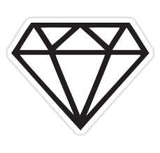 Diamond Desenho Diamante Diamante Tatuagem Tatoo Diamante
