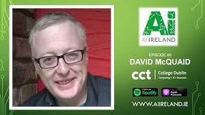 E80 David McQuaid, Senior Lecturer, Faculty of Computing & ICT at CCT  College Dublin