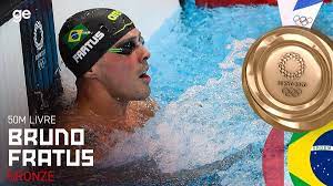 O nadador brasileiro conquistou o terceiro melhor tempo dos 50m. Koeczz Leldkvm