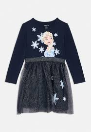 Name it NMFOSIMI FROZEN - Cocktail dress / Party dress - navy/dark blue -  Zalando.co.uk