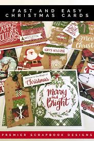 Or 5 payments of $4.45 rating. Fast Easy Christmas Cards Premier Scrapbook Designs