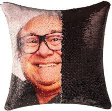 Taie d'Oreiller Reversible Sequin avec Funny Danny Cote dIvoire