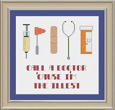 Many include both a female and male version. Medical Doctor Cross Stitch Patterns Novocom Top