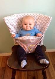 The Portable Anywhere Highchair Custom Reversible Fabric High Chair Portablehighchairs Diy Baby Stuff Cool Baby Stuff New Baby Products