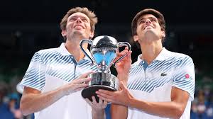 La paire française a eu du mal à rentrer dans son match. Frenchmen Herbert Mahut Win Men S Doubles Title In Melbourne Eurosport