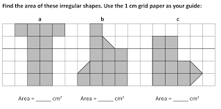 Find The Area Of Rectilinear Shapes By Counting Squares