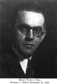 The Strangest Names In American Political History : Freas Leslie Hess  (1896-1959)