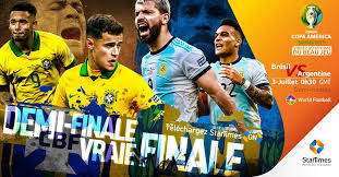 Brazil became copa america host only two weeks before the opener. Startimes 1 2 Finale De La Copa America Sur World Facebook