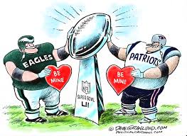 Download for free philadelphia eagles logo #2179130, download othes philadelphia eagles logo for free. Cartoons Patriots Vs Eagles In Super Bowl Lii