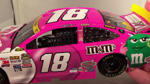 Over the course of his racing career, busch has won a combined 213 nascar races across nascar's top 3 series, 57 of which have been in nascar cup series, 97 in xfinity series, and 60 in truck series. 2015 Kyle Busch 18 M Ms Pink Toyota Camry 1 24 Nascar Diecast Youtube