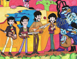 The New Yellow Submarine By Roseandthorn On Deviantart Beatles Artwork Yellow Submarine Beatles Graphic
