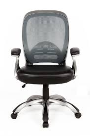 Viva Office Heavy Duty Swivel Office Chair For Big Man With Black Bonded Leather Overstuffed Seat And Mid Mesh Back Rec Office Chair Swivel Office Chair Chair