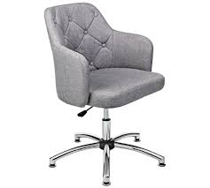 Buy Argos Home Button Back Fabric Office Chair Grey Office Chairs Argos Office Chair Grey Chair Grey Office