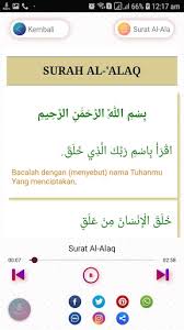 Murotal surah waqi'ah apk reviews. Updated Surat Al Alaq Mp3 Serta Terjemahan Android App Download 2021