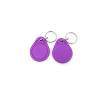 High Frequency RFID Tags ABS Keychain for Access Control