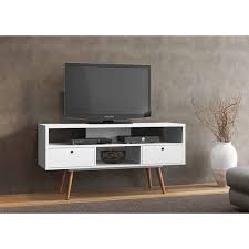 Our selection of tv stands and benches in various sizes features a multitude of options to help you create your ideal home entertainment space, whether you're furnishing a small studio apartment or large family living room. Jessie White Wood Tv Stand Overstock 16495887