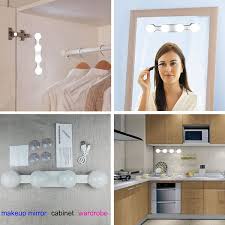 Use them as a starting point and feel free to adjust them to fit your space and to accommodate the users of the space. Portable Led Makeup Lights Cordless Rechargeable Professional Led Vanity Mirror Light With 4 Led Bulbs Simulated Daylight For Bathroom Makeup Dressing Table Lights Mirror Lights Vanity Lights Wish