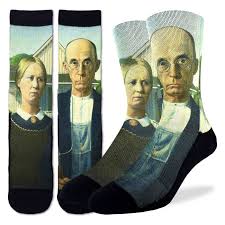 Maybe you would like to learn more about one of these? Men S American Gothic Socks Good Luck Sock