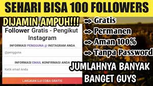 Berikut langkah followers gratis tanpa password atau cara followers gratis instagram tanpa following menggunakan aplikasi instafollow. Cara Menambah Follower Instagram Gratis Indo Tanpa Password Terbaru 2021 Youtube