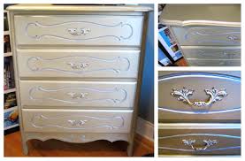 I used two cans to finish the dresser. Pin By Katie Kruse On Creative Painting Furniture Diy Diy Furniture Projects Metallic Painted Furniture