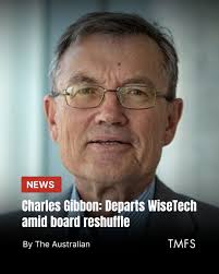 Charles Gibbon, a long-serving director and founding partner of Shearwater  Capital, is set to retire from the board of WiseTech Global after nearly  two decades of involvement. His departure follows a series