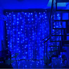Continue to 2 of 24 below. Torchstar 9 8ft X 9 8ft Led Curtain Lights Starry Christmas String Lights Indoor Decoration For Festival Wedding Party Living Room Bedroom Blue Walmart Com Walmart Com