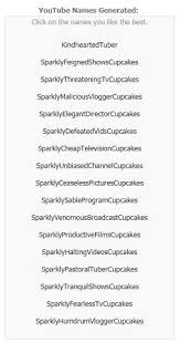 Perllyedits · perllyedits · 1.7k views ; Good Youtube Names Generators How To Brainstorm