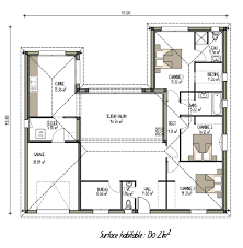 Projet N 37 Tous Les Modeles Ariane Constructions Plan Petite Maison Plan Maison Plan Maison Plain Pied