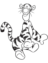 It also helps them develop the tiny muscles in their fingers and wrists. Rollicking Tigger Coloring Page Free Printable Coloring Pages For Kids
