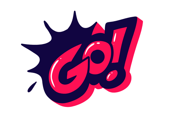go sticker text effect 18972608 PNG