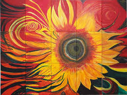 After painting a series of murals in mexico, rivera's travels brought him to the soviet union to take part in the. Sunflower Mural Bihl Haus Arts